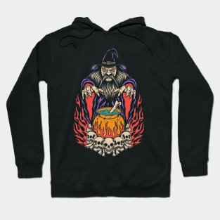 Witch and Skull Hoodie